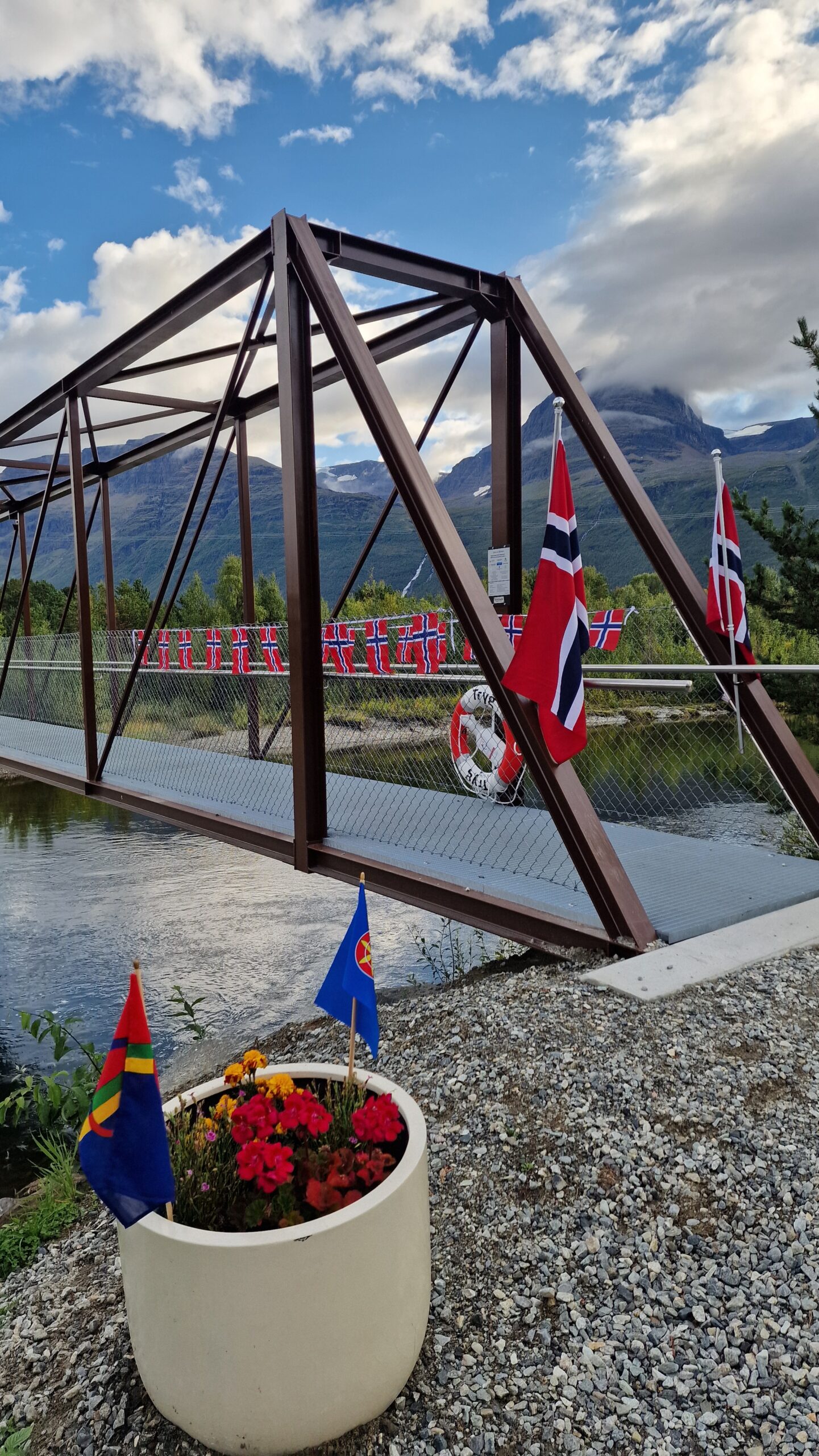 Turbrua i Skibotn offisielt åpnet