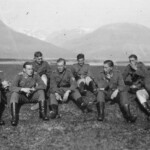 Tyske soldater på kurs i Skibotn i august 1942 -